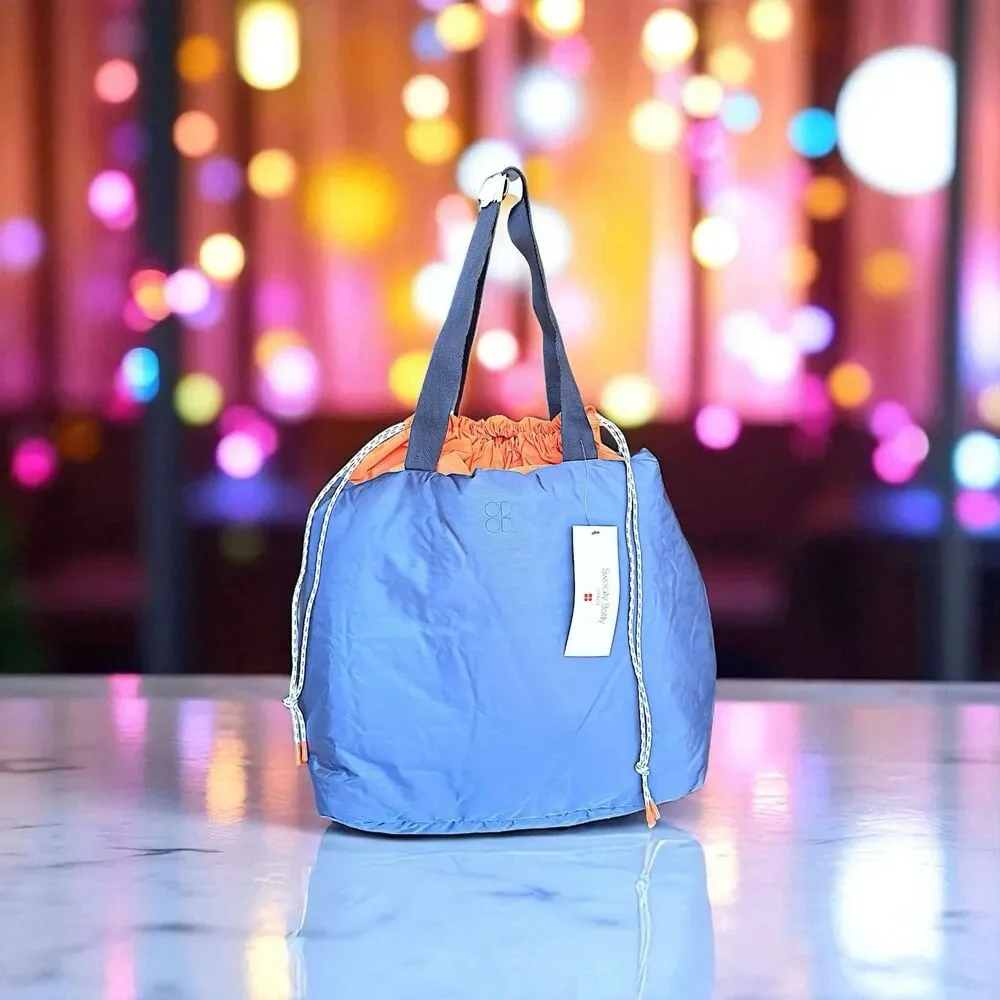 Sweaty Betty Colour Pop Gym Bag In Oxford Blue NWT